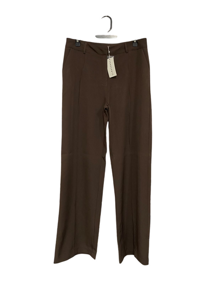VENDERBYS |L | WAIST 32 | A74|    BROWN WIDE LEG TROUSERS