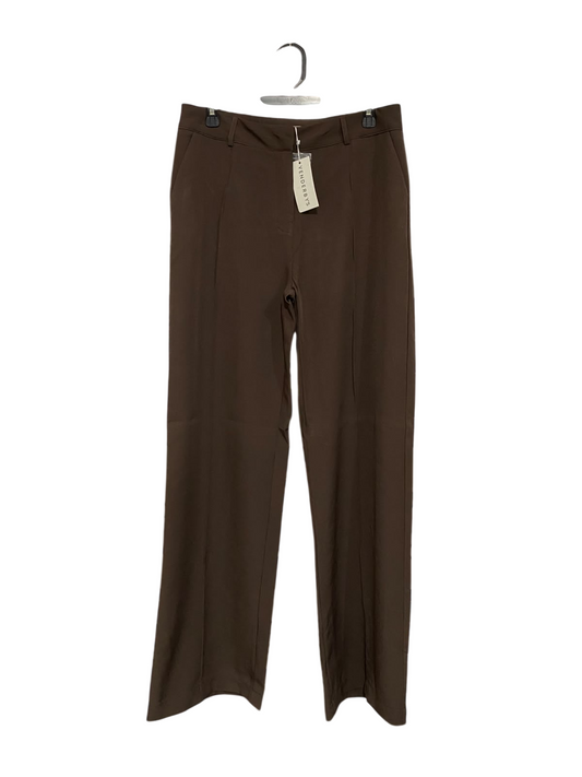 VENDERBYS |L | WAIST 32 | A74|    BROWN WIDE LEG TROUSERS