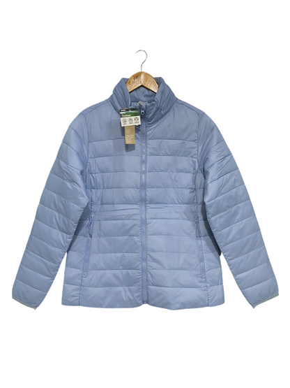 ANKO ACTIVE |S | BUST 19 | A74 |  OUTDOOR BLUE PACKABLE PUFFER JACKET
