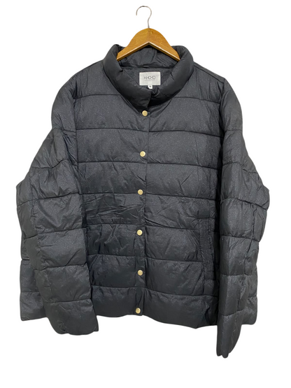 KHOKO COLLECTION |L | BUST 27 | A75|  BLACK QUILTED PUFFER JACKET