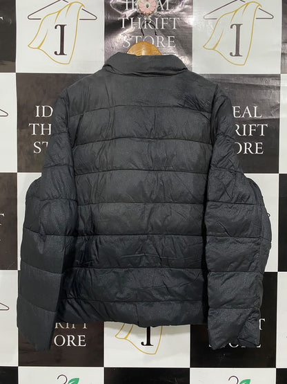 KHOKO COLLECTION |L | BUST 27 | A75|  BLACK QUILTED PUFFER JACKET
