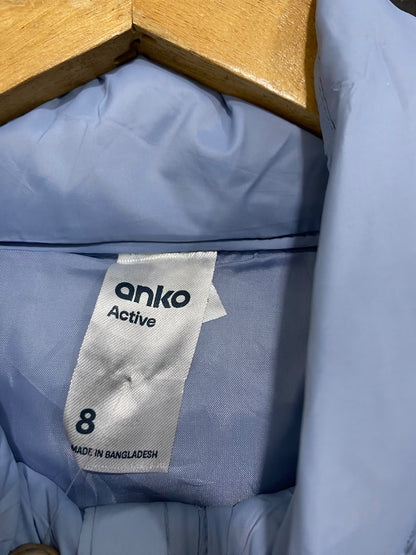 ANKO ACTIVE |S | BUST 19 | A74 |  OUTDOOR BLUE PACKABLE PUFFER JACKET