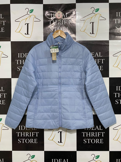 ANKO ACTIVE |S | BUST 19 | A74 |  OUTDOOR BLUE PACKABLE PUFFER JACKET