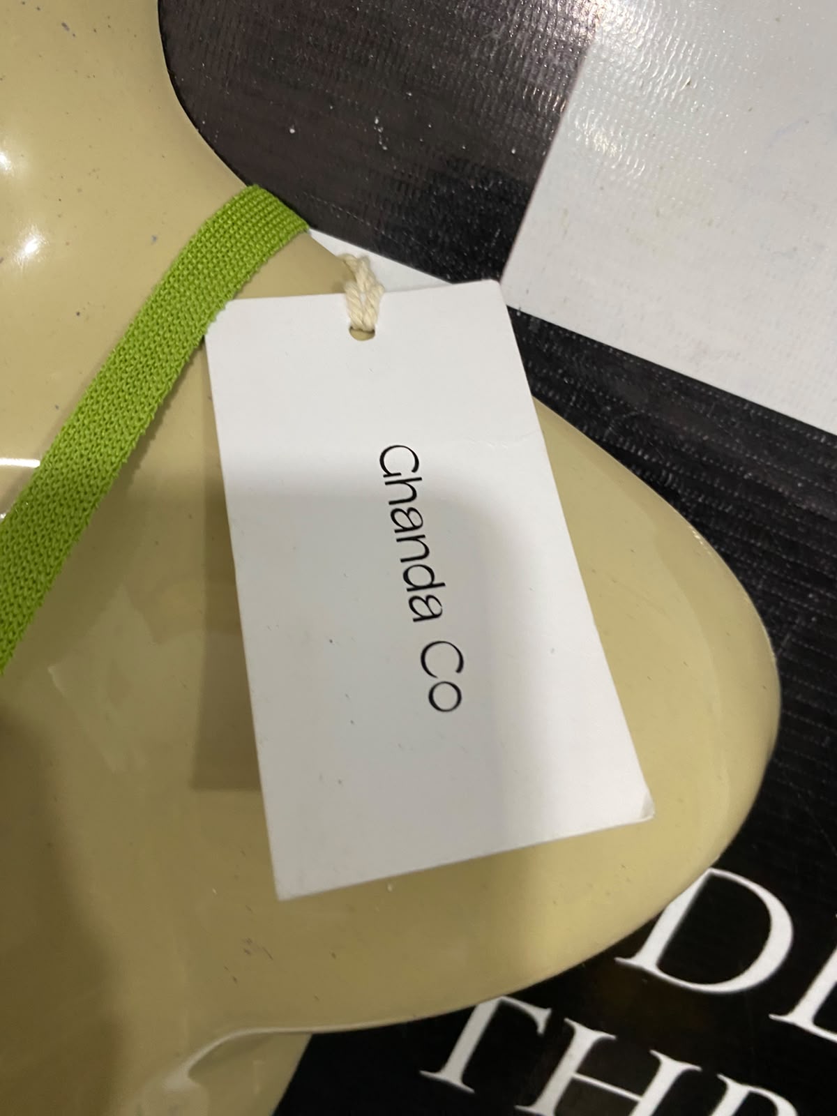 CHANDA |M | BUST 15 | A74|   LIME GREEN RIBBED KNIT DRESS