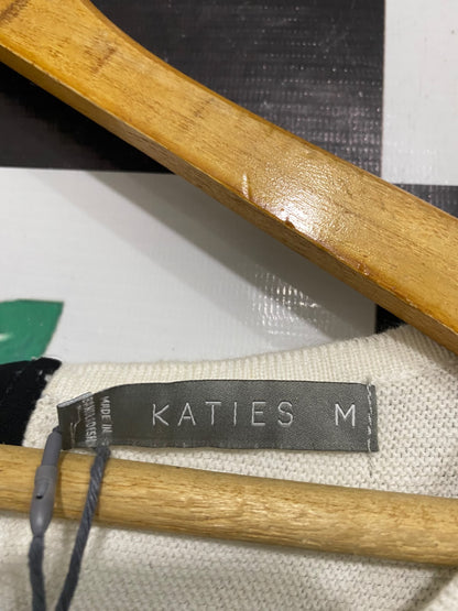 KATIES |M | BUST 22 | A76 | MULTICOLOR STRIPED LIGHTWEIGHT KNITTED TOP