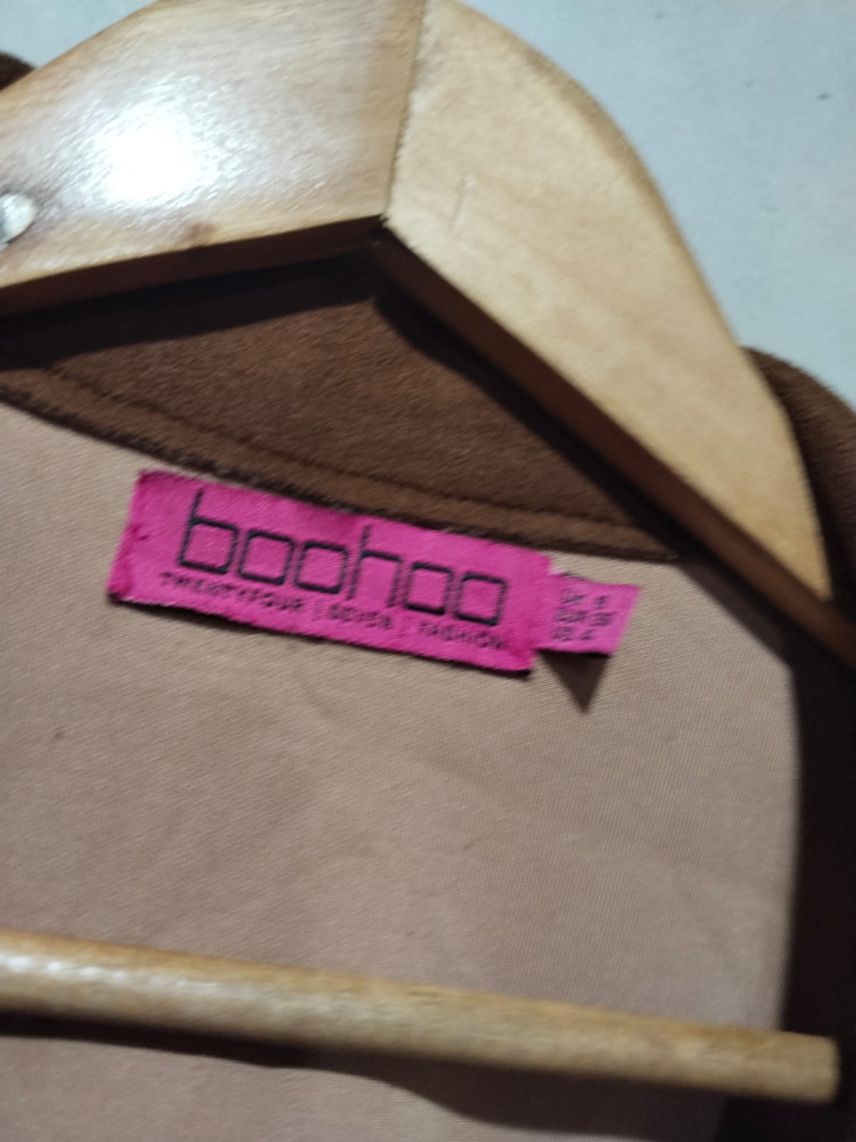 Fringe Detail Wool Look Maxi Coat | boohoo DK W-19/ L-47