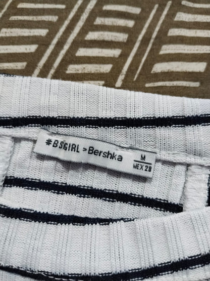 Bershka Striped Top  W-12.5 / L-17