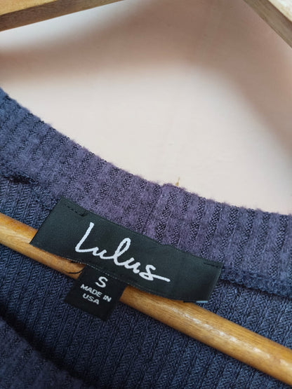 Lulus long sleeve Super Soft T Shirt Dress W-14 /L-32