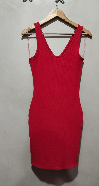 POPULAR 21  Sleeveless Bodycon Dress W-14 / L-34.5