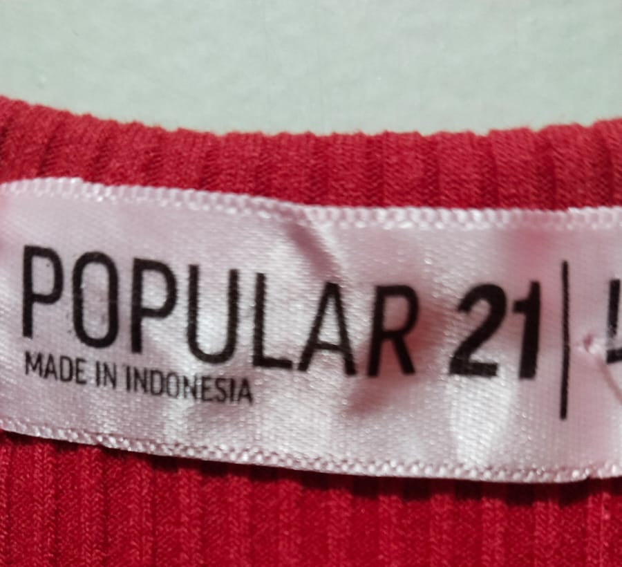 POPULAR 21  Sleeveless Bodycon Dress W-14 / L-34.5