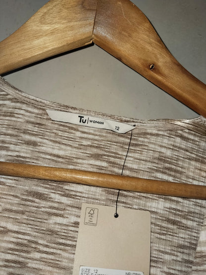 TU WOMAN Open Cardigan Duster Sweater W-18 / L-36