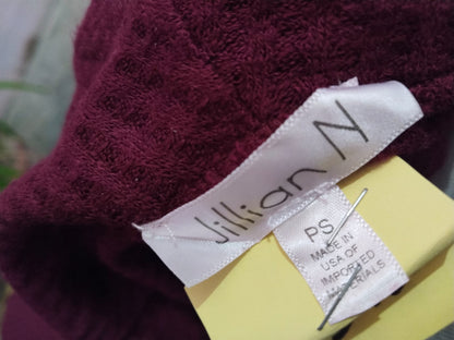 JILLIAN N Long Sleeve Cowl Neck Shirt/Sweater W-19/ L-23