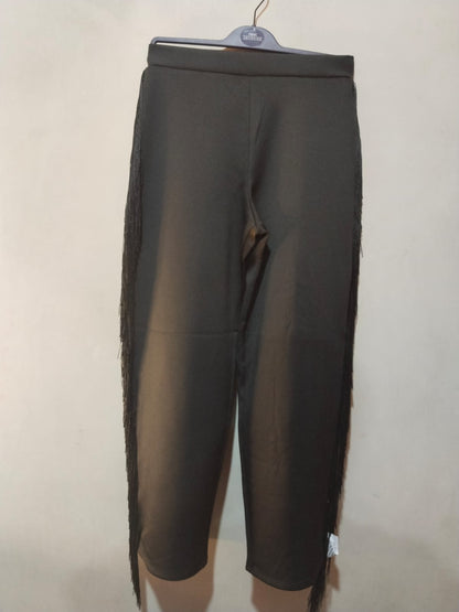 ASOS DESIGN Fringe Boot-Cut Track Pant W-24 / L-38