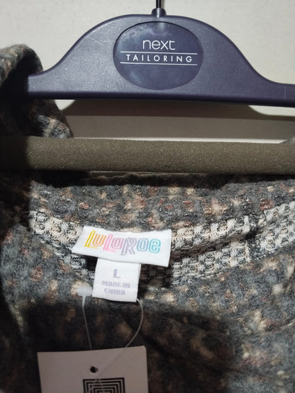 Lularoe Kristin Cowlneck Waffle Sweater W-30/ L-29