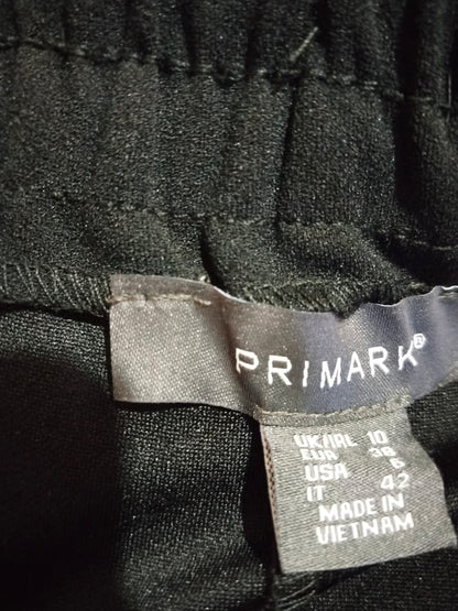 Must-Have! Primark Easy Fit Black Joggers with Tie-Up Waist | W-28 / L-38