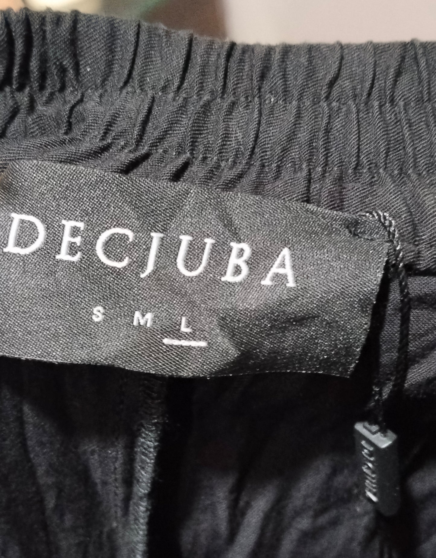 DECJUBA|L|WAIST 36|LACK ANKLE LENGTH TROUSERS