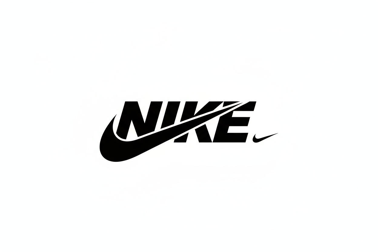 NIKE WRITTEN WITH LOGO